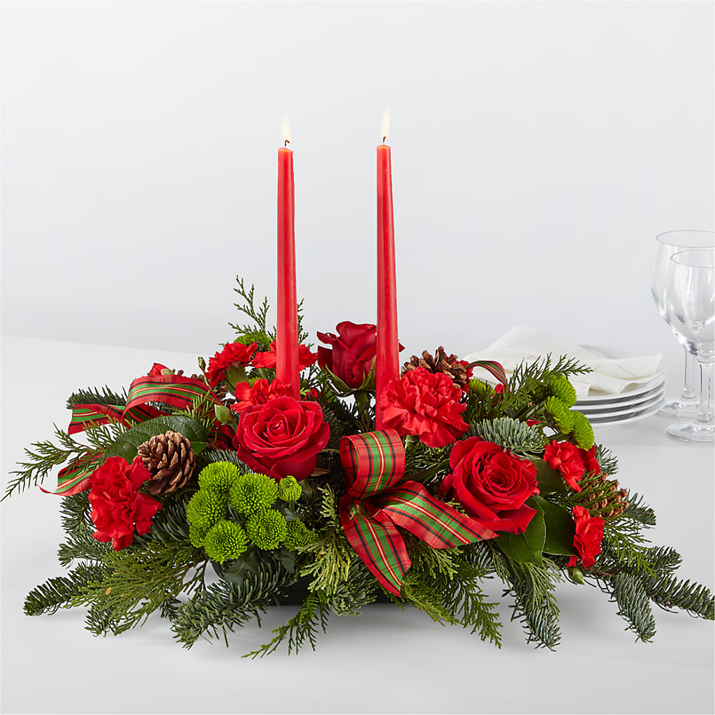 By the Candlelight Centerpiece – Village Florist, Richmond KY