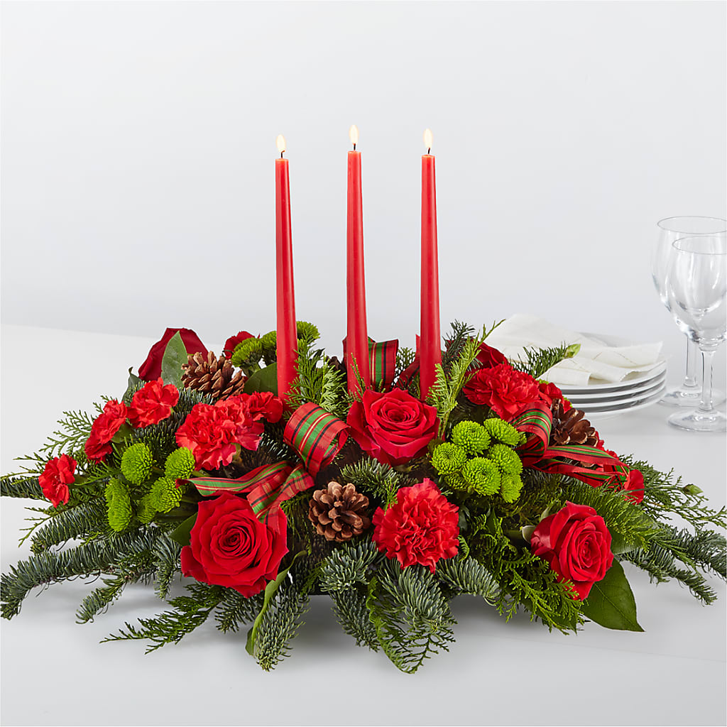By the Candlelight Centerpiece – Village Florist, Richmond KY