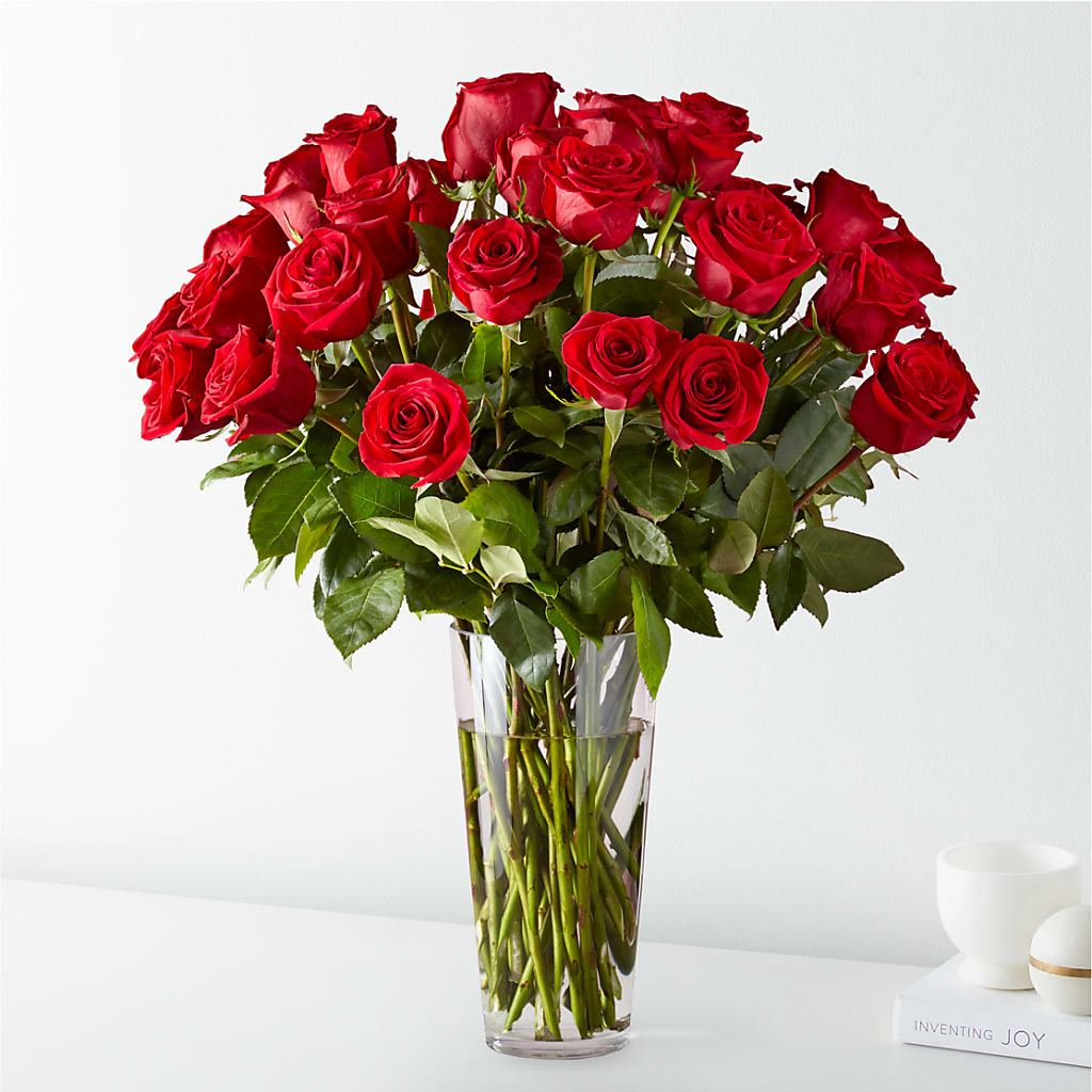 Long Stem Red Rose Bouquet – Village Florist, Richmond KY