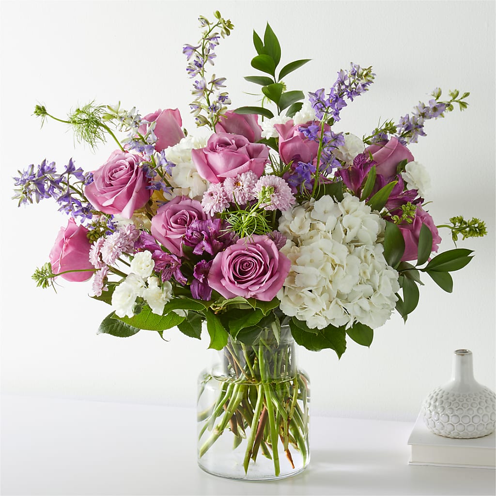 Violet Caress Bouquet – Village Florist, Richmond KY