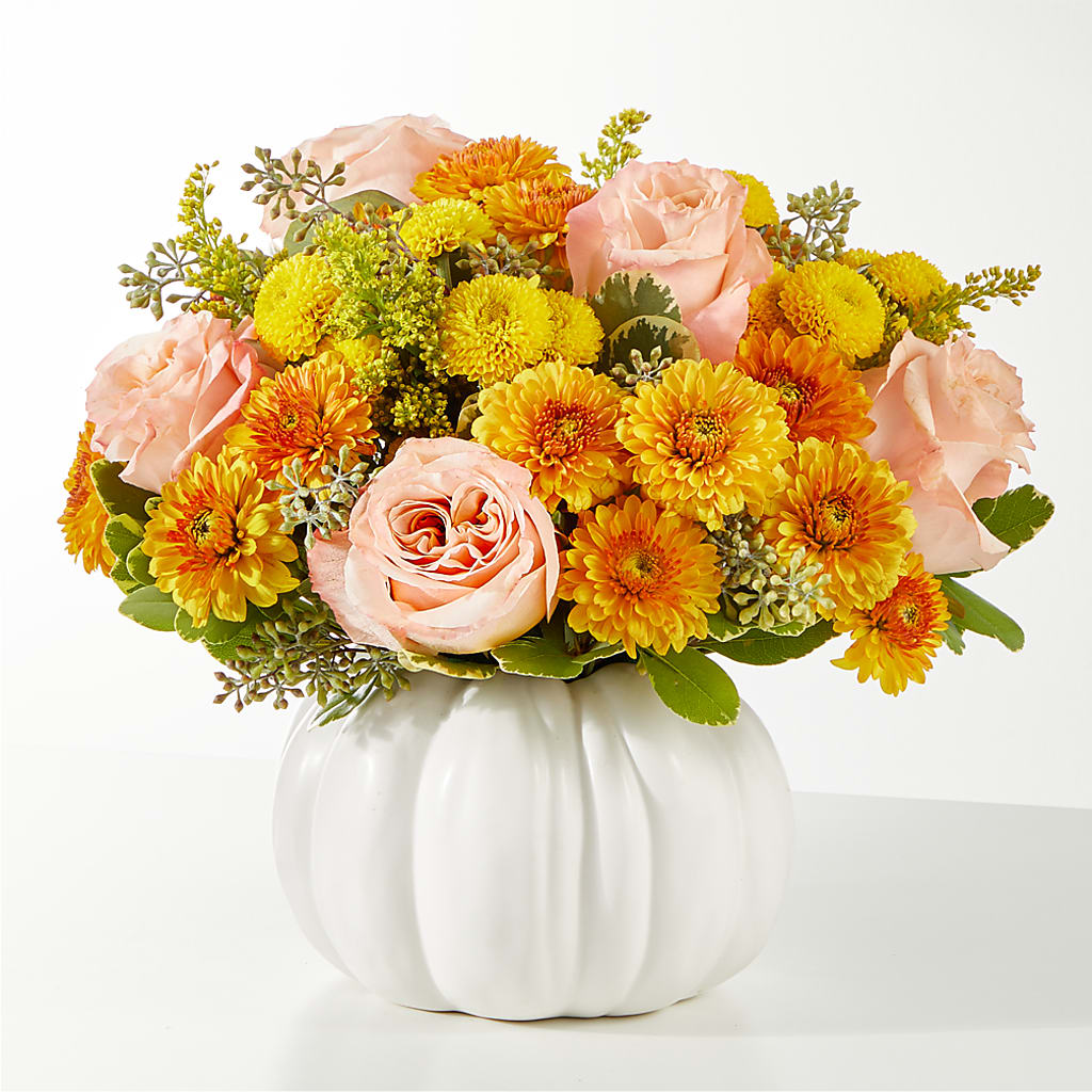Peachy Pumpkin – Village Florist, Richmond KY