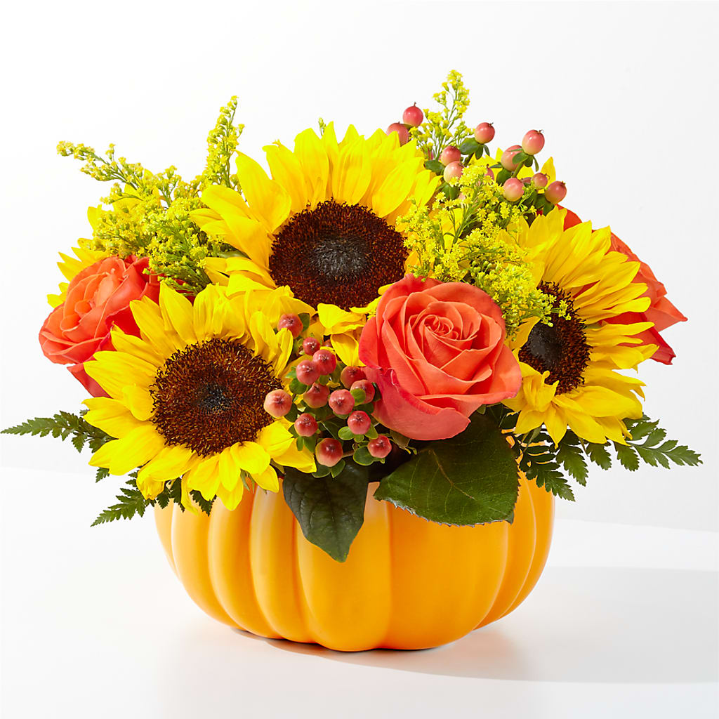 Pick of the Patch Pumpkin Bouquet – Village Florist, Richmond KY
