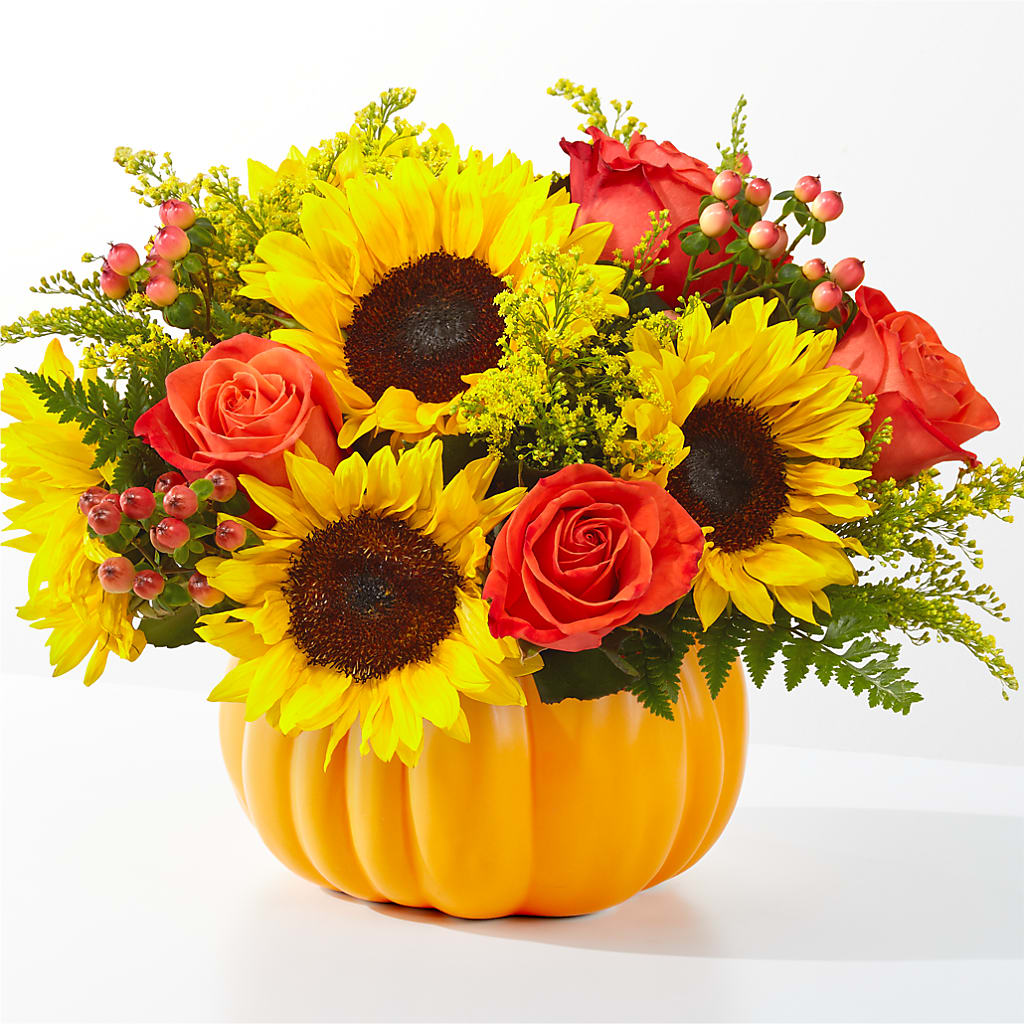 Pick of the Patch Pumpkin Bouquet – Village Florist, Richmond KY