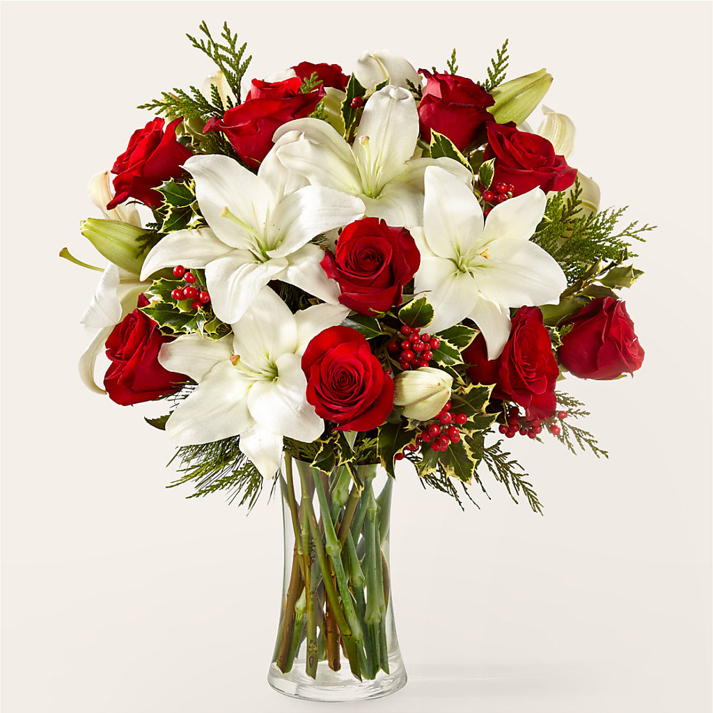 Sparkling Snowflakes Bouquet – Village Florist, Richmond KY