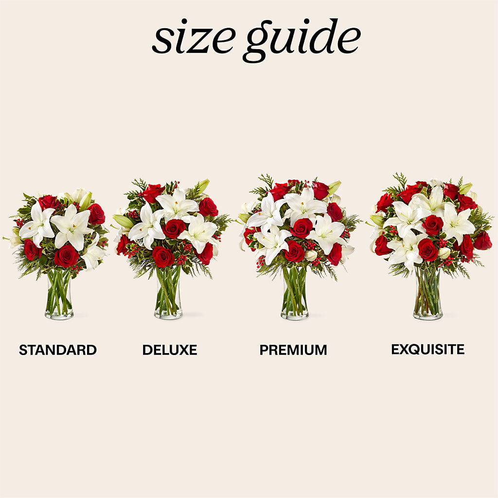 Sparkling Snowflakes Bouquet – Village Florist, Richmond KY