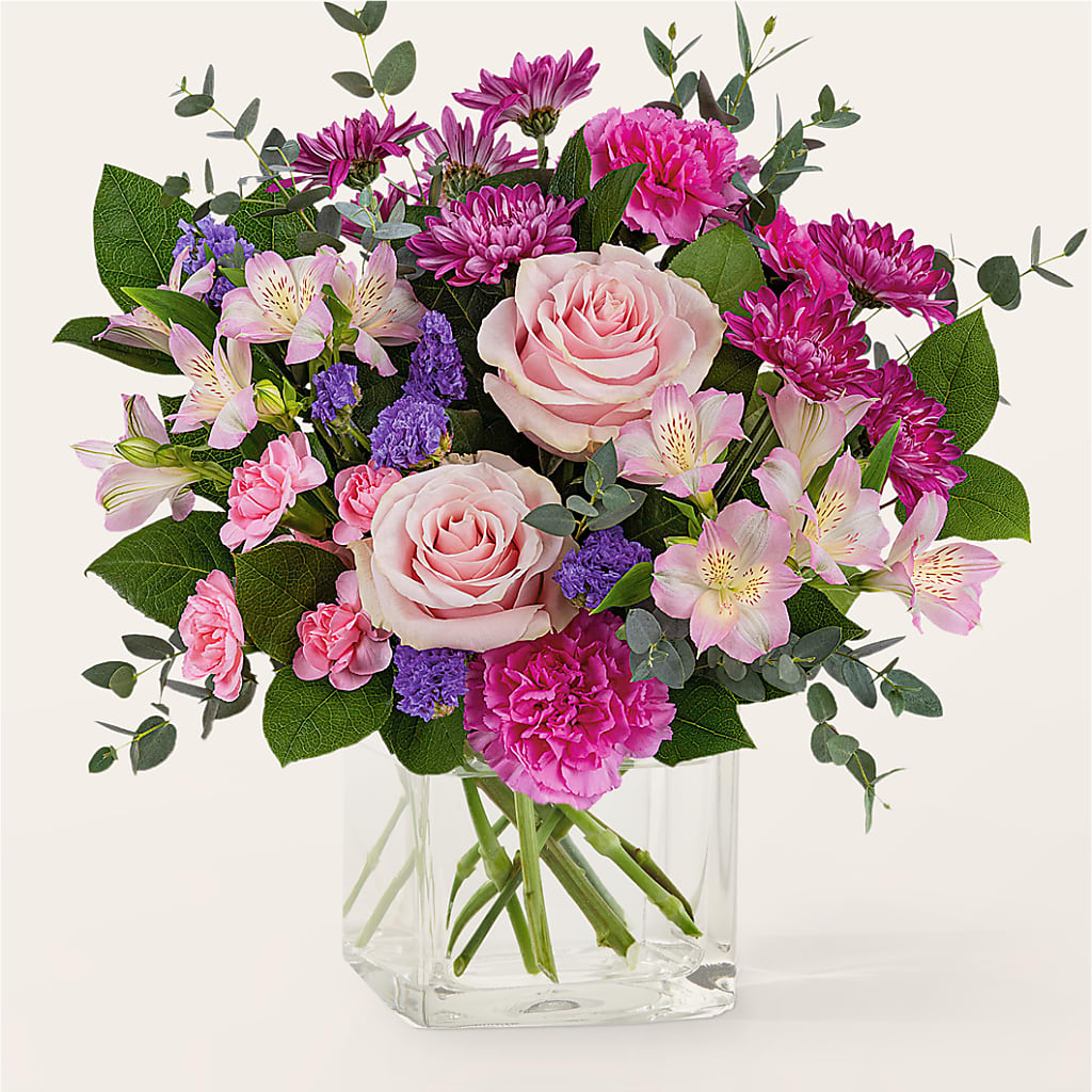 Rosy Radiance Bouquet – Village Florist, Richmond KY