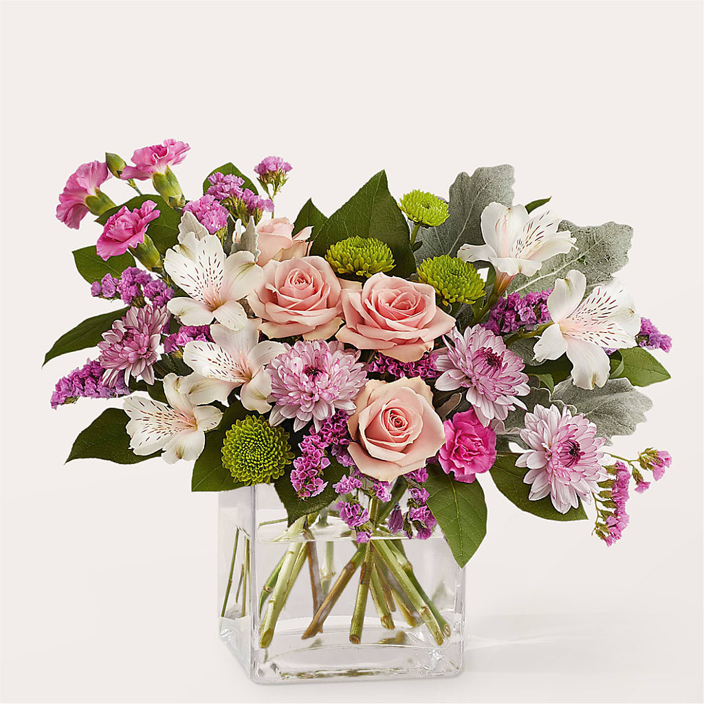 Pink Suede Bouquet – Village Florist, Richmond KY
