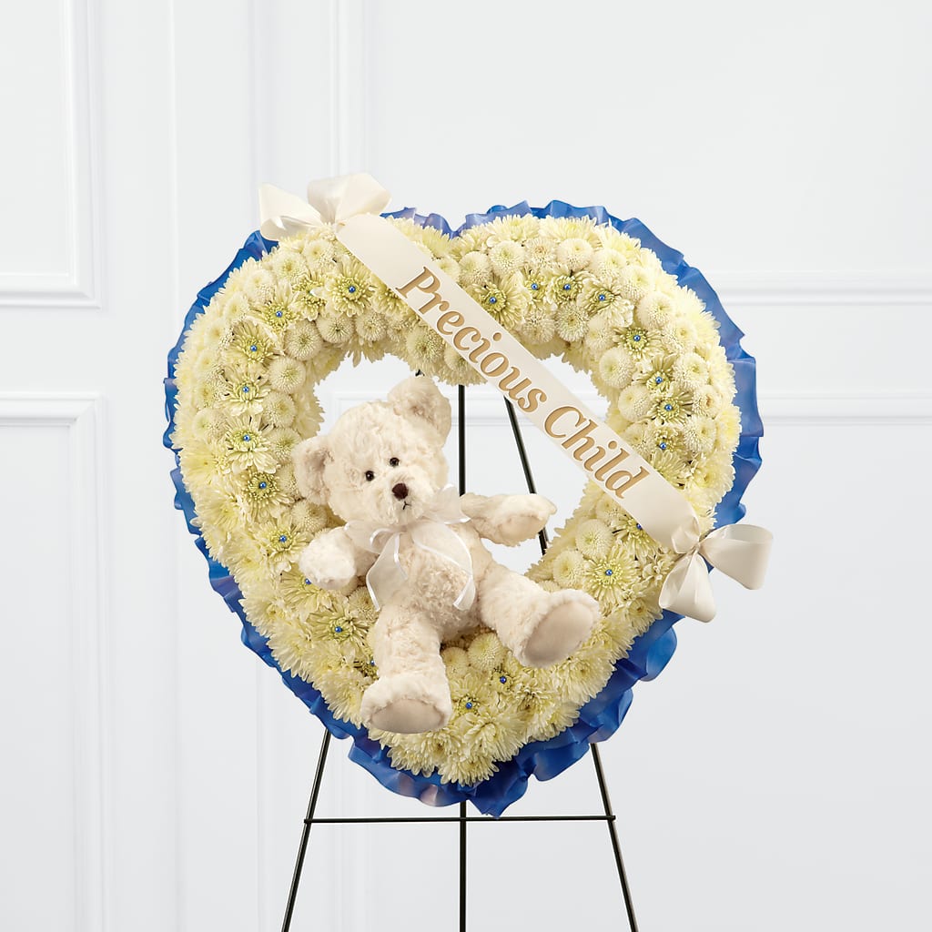 Precious Child Standing Heart – Village Florist, Richmond KY