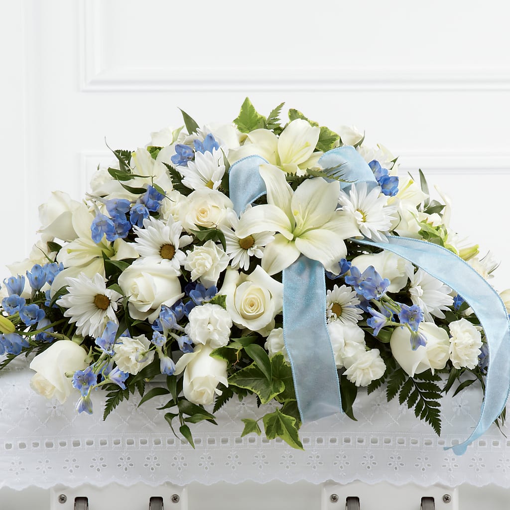 Tender Treasure Casket Spray – Village Florist, Richmond KY