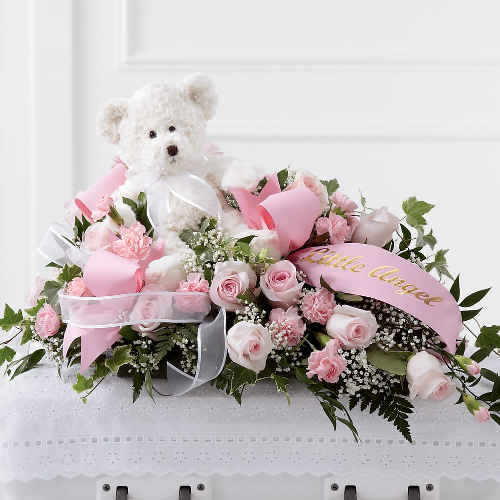 Touch of Sympathy Casket Spray – Village Florist, Richmond KY