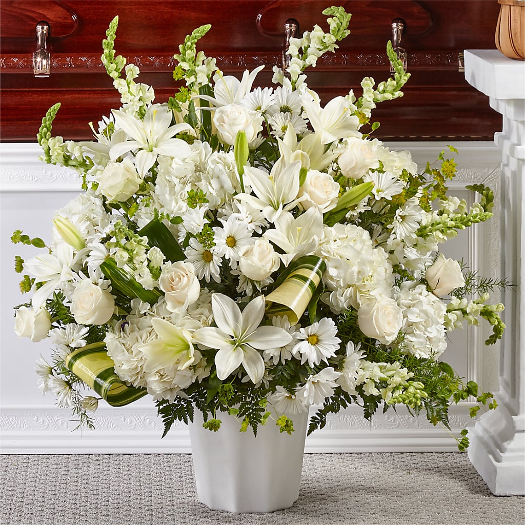 Thoughts of Tranquility Floor Basket – Village Florist, Richmond KY