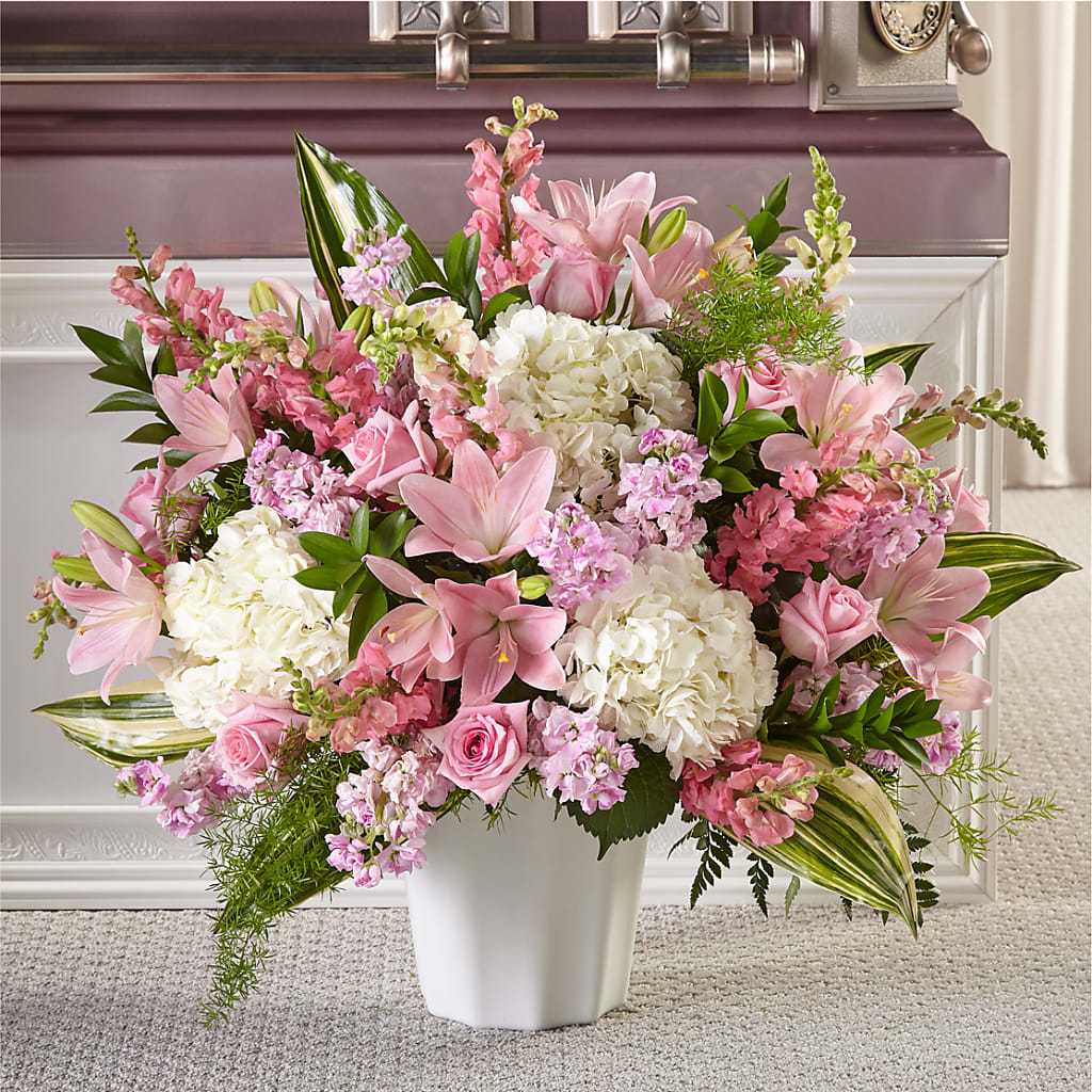 Simply Serene Floor Basket – Village Florist, Richmond KY
