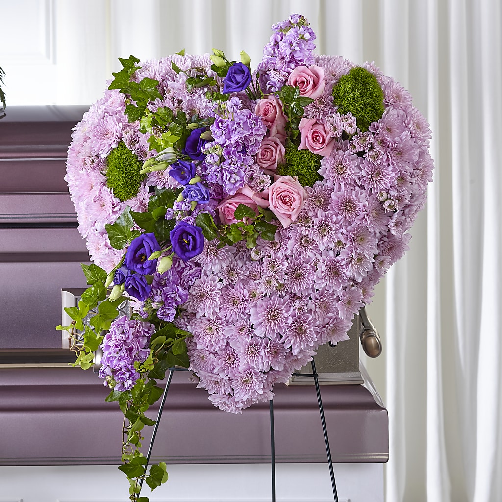 Treasured Love Standing Heart – Village Florist, Richmond KY