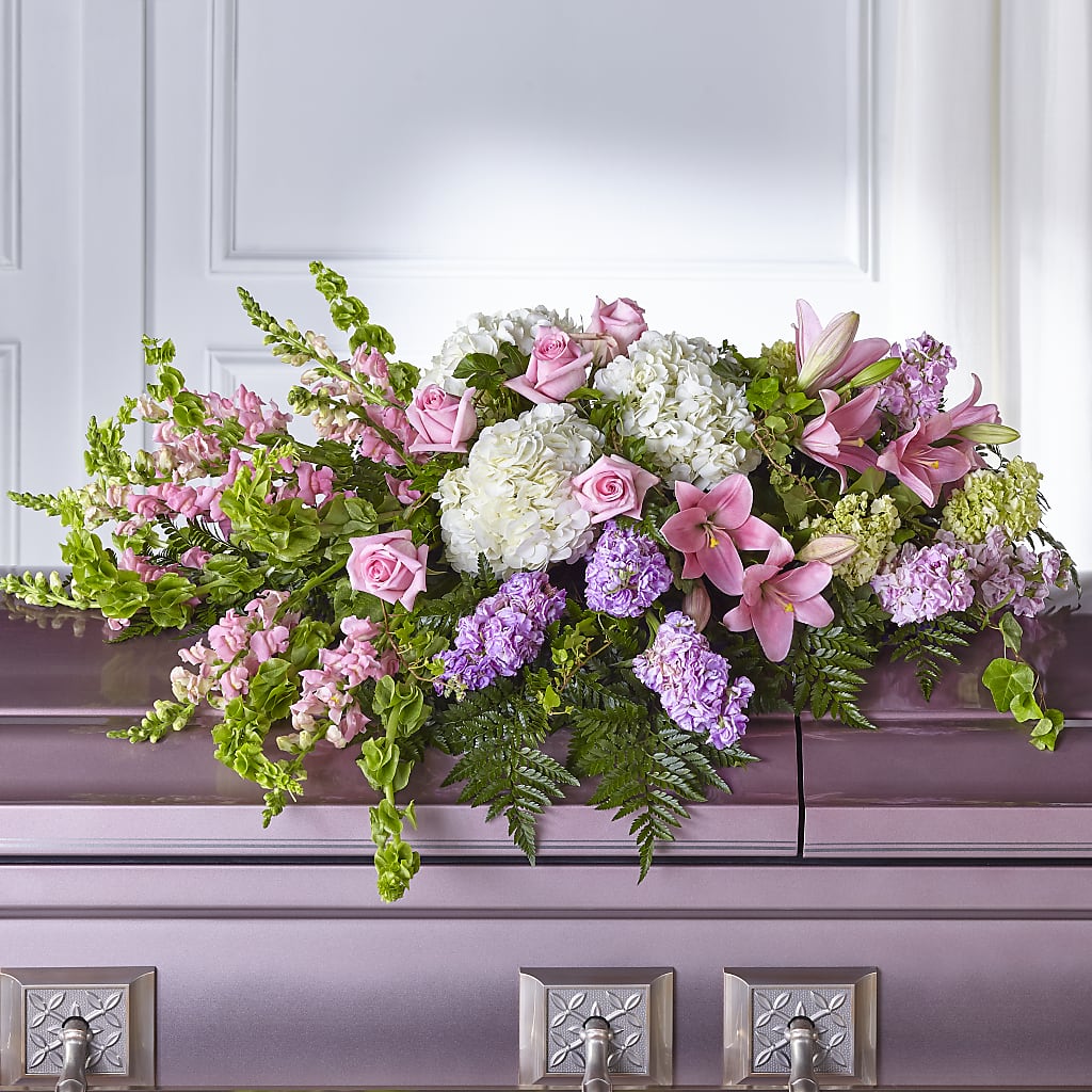 Life's Gratitude Casket Spray – Village Florist, Richmond KY