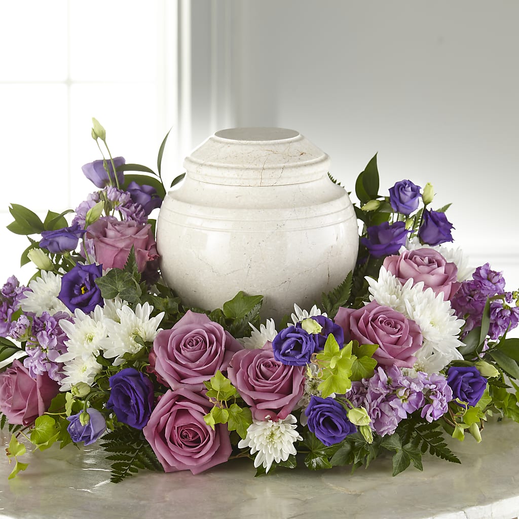 Blooming Sympathy Cremation Adornment – Village Florist, Richmond KY