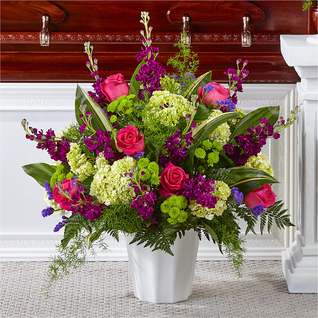 Beautiful Horizons Floor Basket – Village Florist, Richmond KY