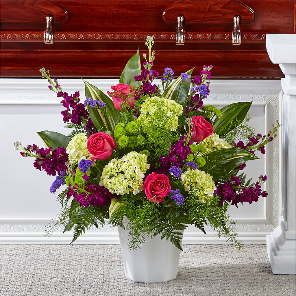 Beautiful Horizons Floor Basket – Village Florist, Richmond KY