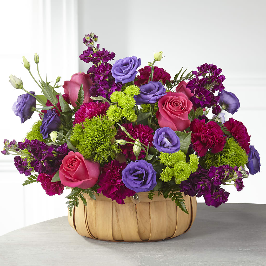 Serene Sanctuary Basket – Village Florist, Richmond KY