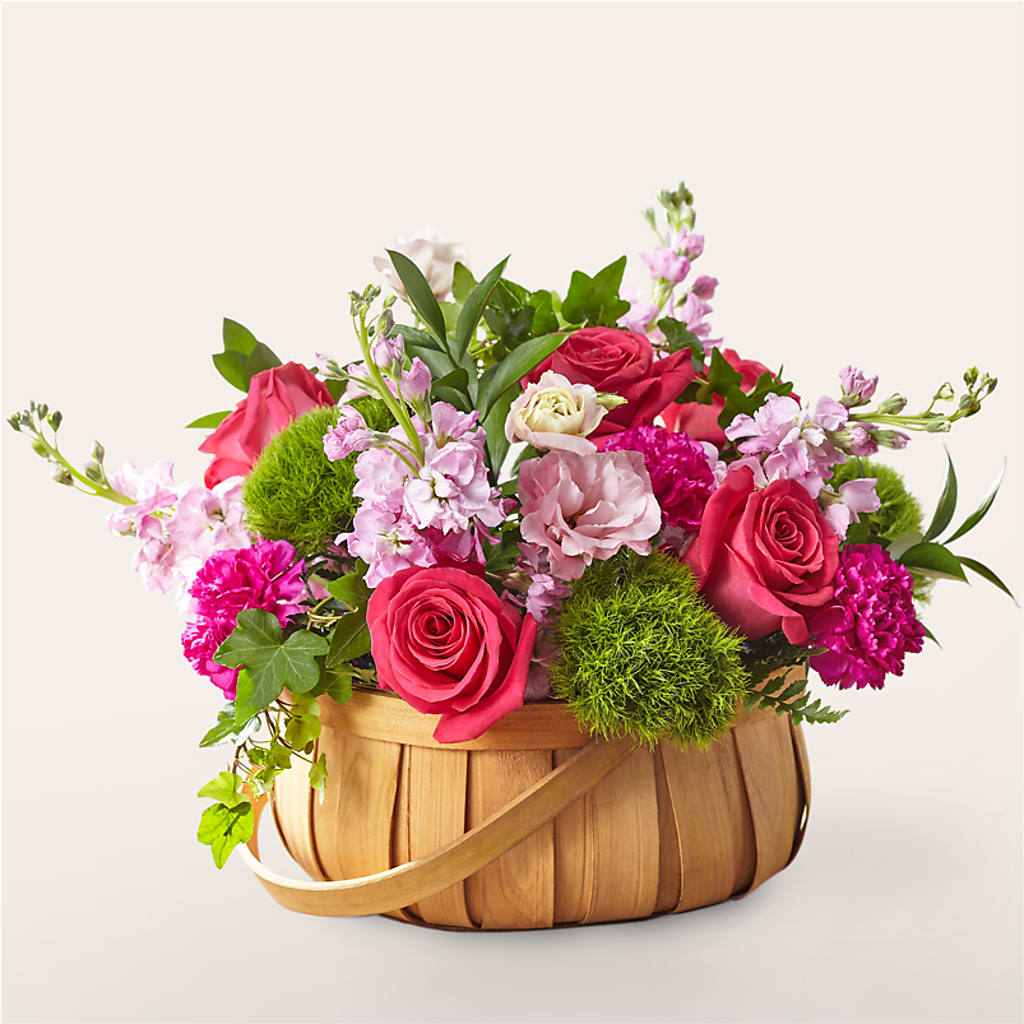 Radiance in Bloom Basket – Village Florist, Richmond KY