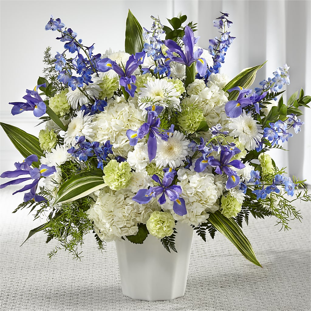 Soft Serenity Floor Basket – Village Florist, Richmond KY