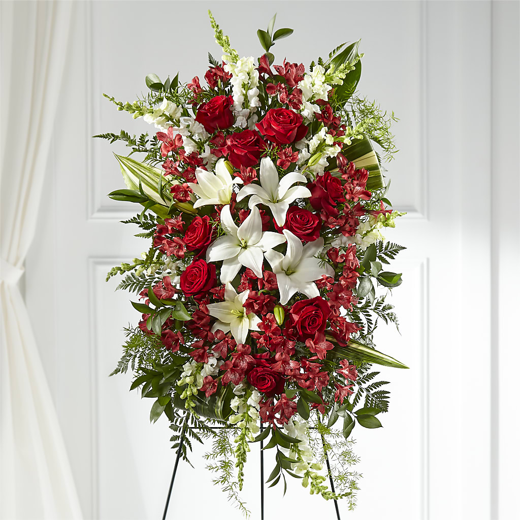 Everlasting Memory Standing Spray – Village Florist, Richmond KY