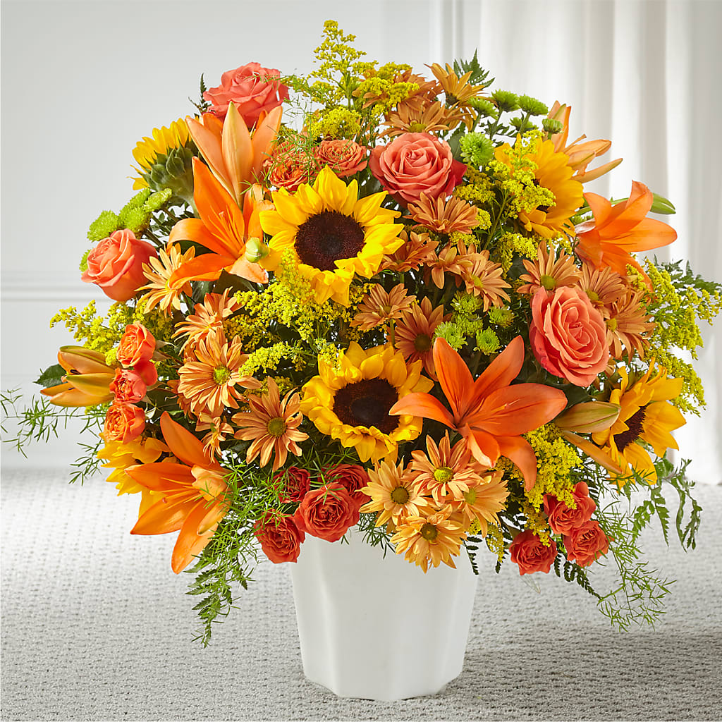 Harvest Thoughts Floor Basket – Village Florist, Richmond KY