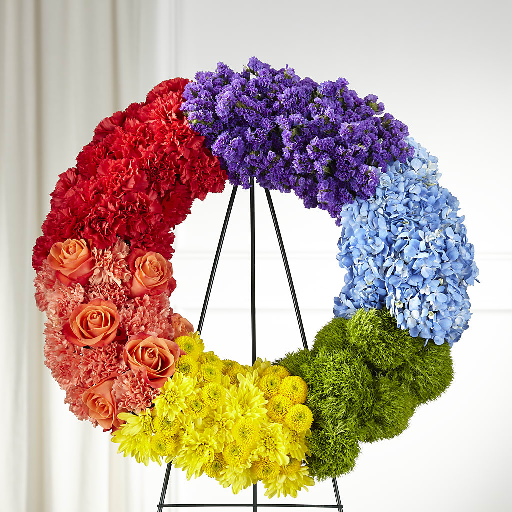 Circle of Love Wreath – Village Florist, Richmond KY