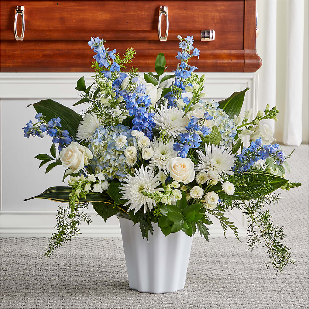 Everlasting Memories Floor Basket – Village Florist, Richmond KY