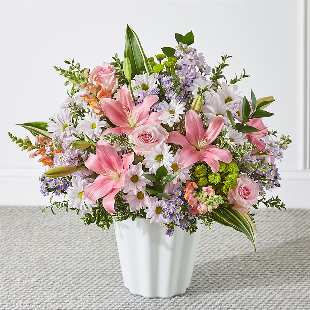 Abundant Compassion Floor Basket – Village Florist, Richmond KY