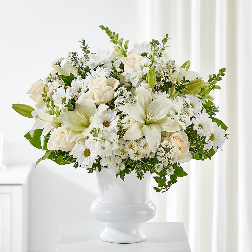 Uplifting Urn Arrangement – Village Florist, Richmond KY