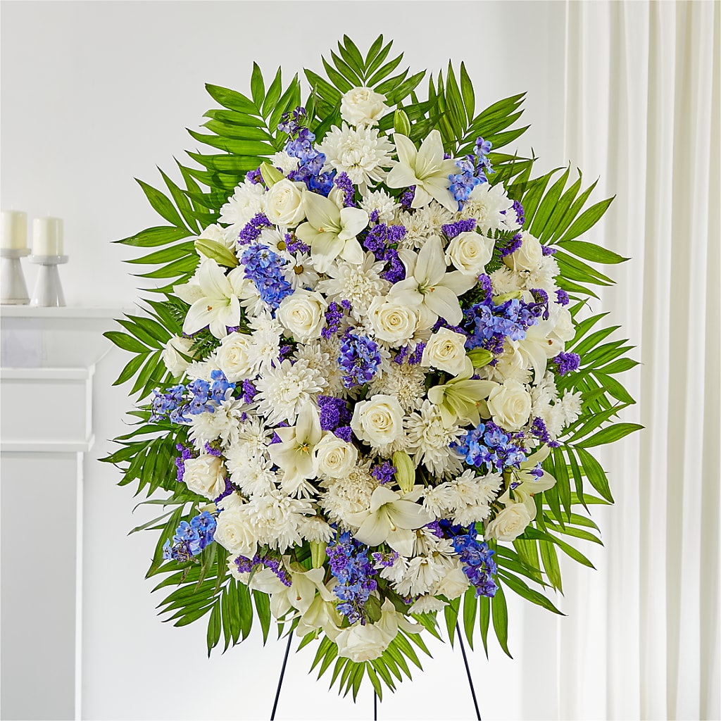 At Rest Standing Spray – Village Florist, Richmond KY