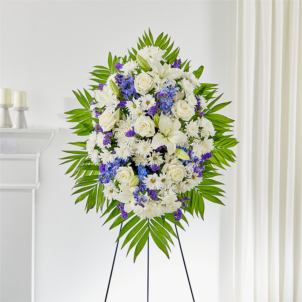 At Rest Standing Spray – Village Florist, Richmond KY