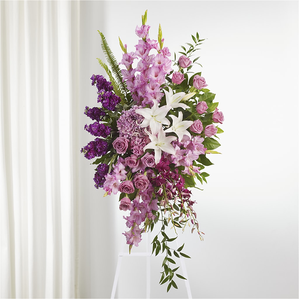 Never Alone Standing Spray – Village Florist, Richmond KY