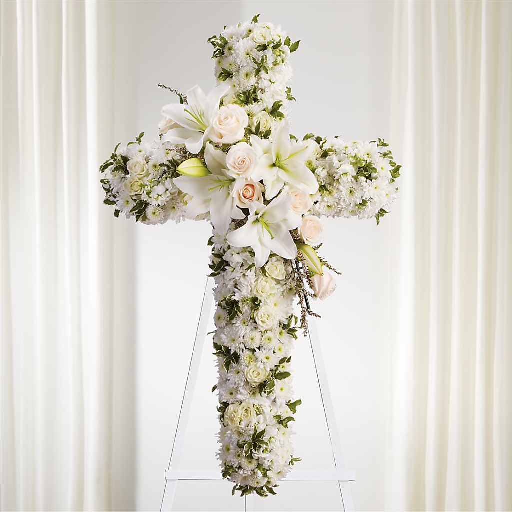 Spiritual Guidance Standing Spray – Village Florist, Richmond KY