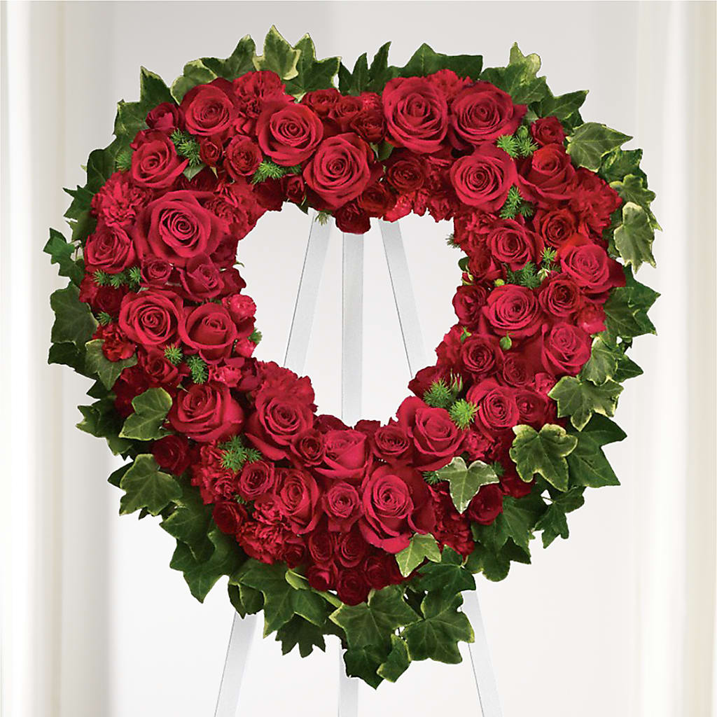 Wholehearted Standing Spray – Village Florist, Richmond KY