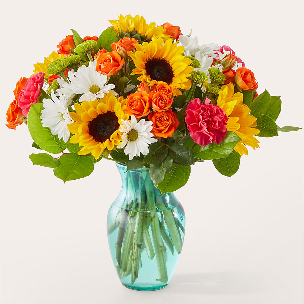 Sun-drenched Blooms Bouquet – Village Florist, Richmond KY