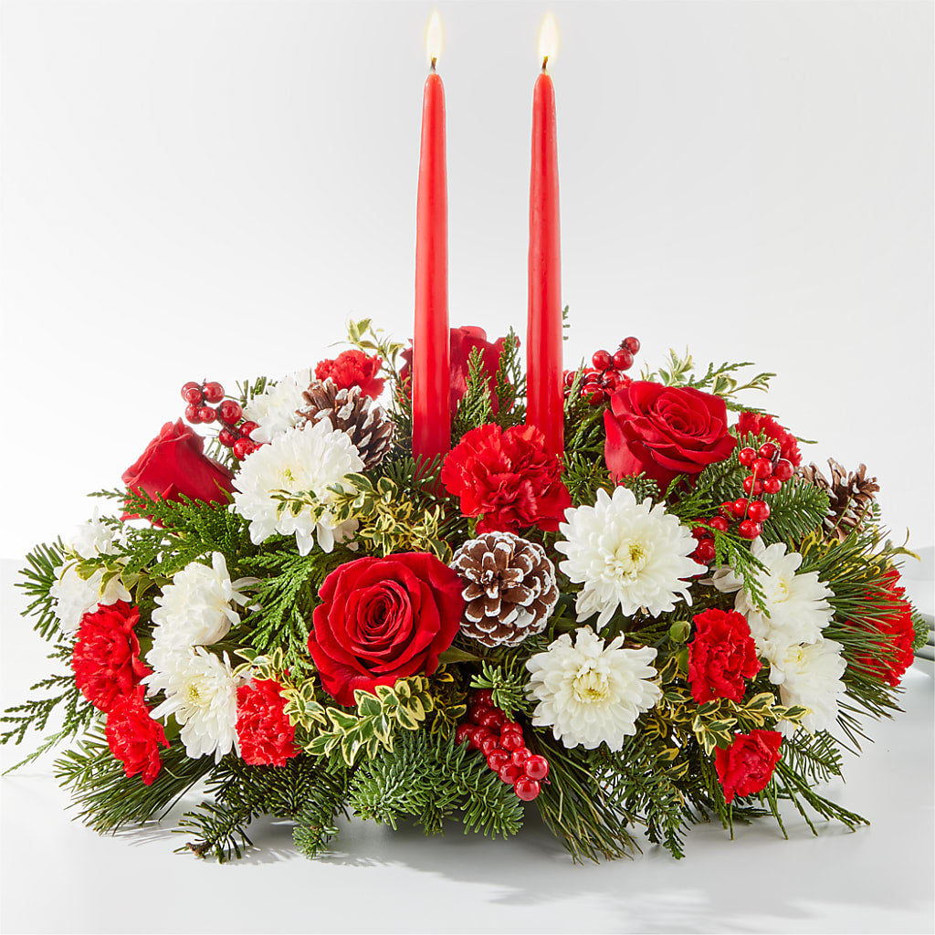 Holiday Soiree Centerpiece – Village Florist, Richmond KY
