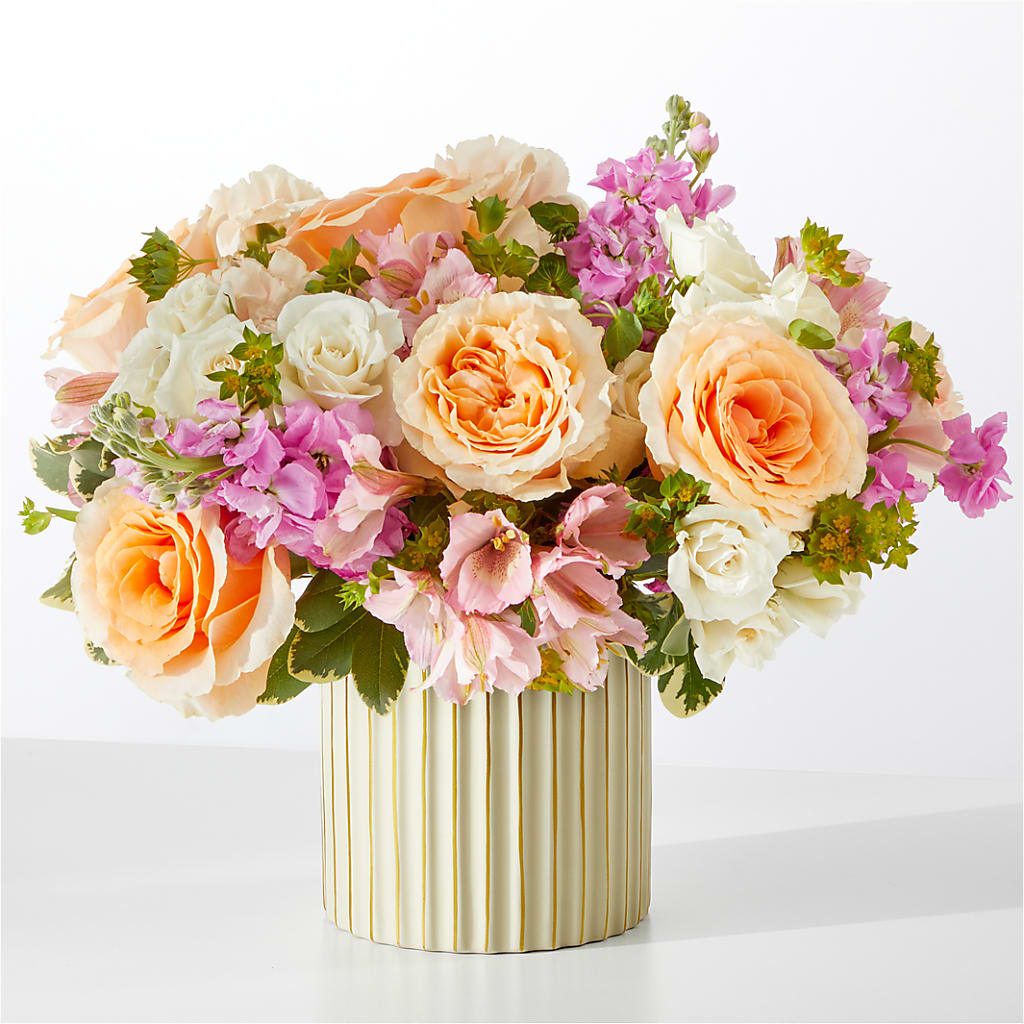 Paradise Bouquet with Ivory Vase – Village Florist, Richmond KY