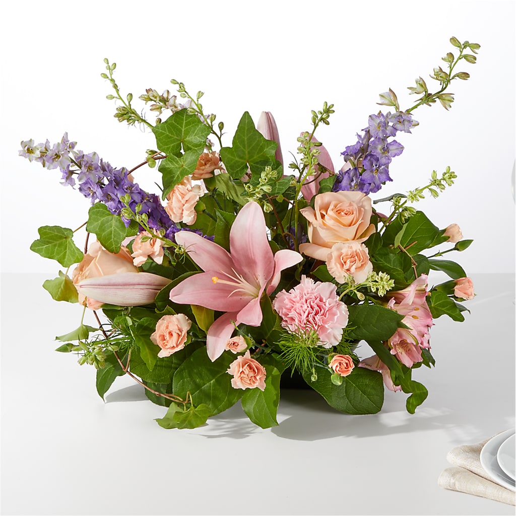 Blossom Time Centerpiece – Village Florist, Richmond KY