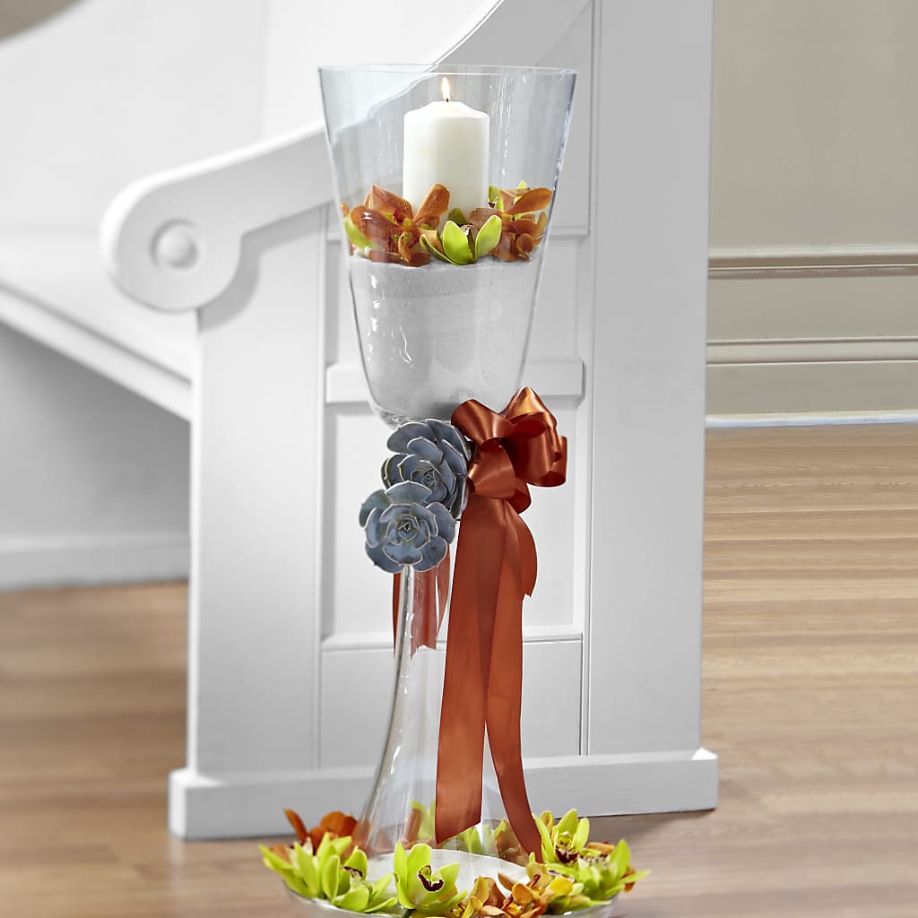 Matrimony Pew Decor – Village Florist, Richmond KY