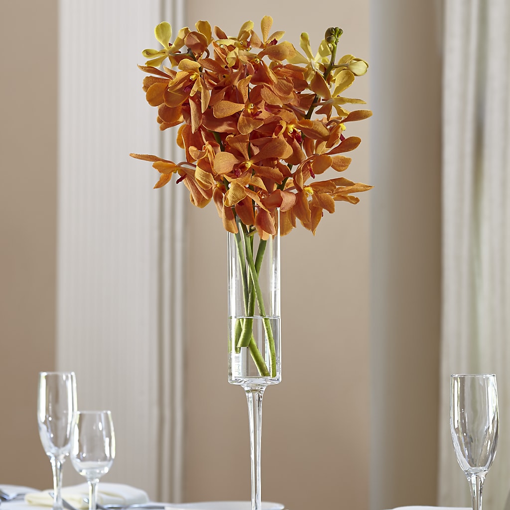 Orange Mokara Bouquet – Village Florist, Richmond KY