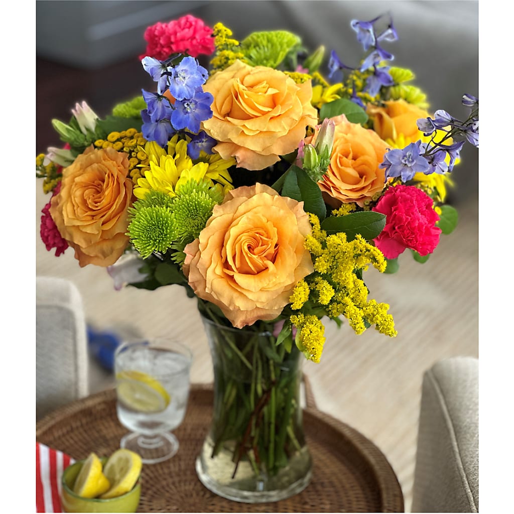 Bold & Bright – A Florist Original –  Village Florist, Richmond KY