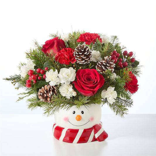 Jolly Snowman Bouquet –  Village Florist, Richmond KY