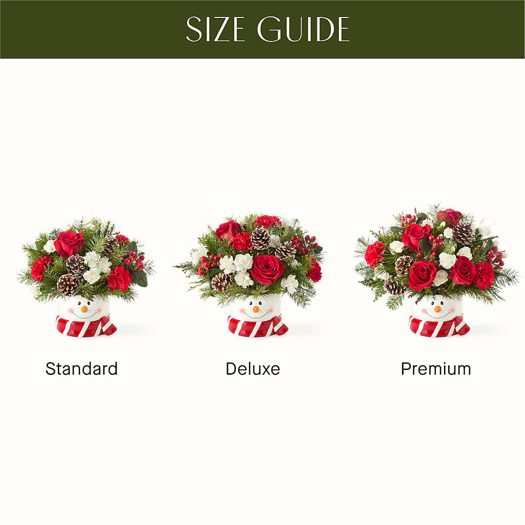Jolly Snowman Bouquet –  Village Florist, Richmond KY