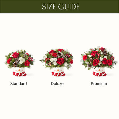 Jolly Snowman Bouquet –  Village Florist, Richmond KY