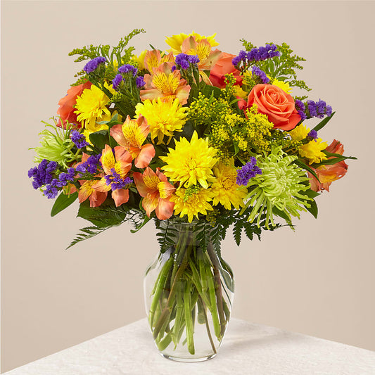 Marmalade Skies Bouquet –  Village Florist, Richmond KY