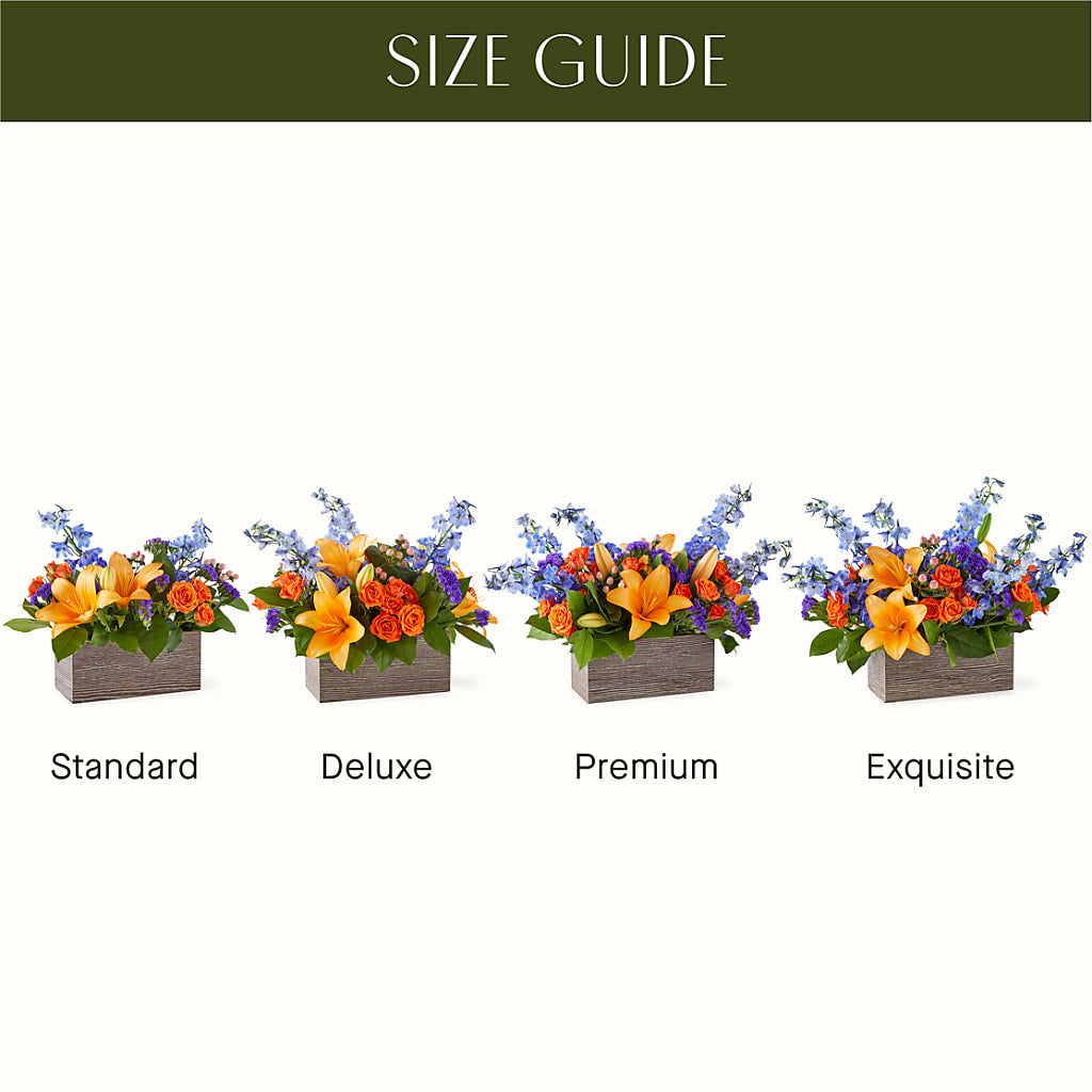 Radiant Citrus Box Bouquet –  Village Florist, Richmond KY