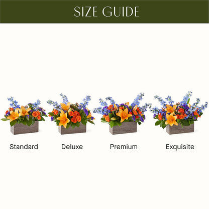 Radiant Citrus Box Bouquet –  Village Florist, Richmond KY