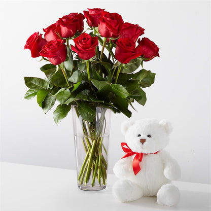 Romantic Long Stem Red Rose Bouquet Bundles –  Village Florist, Richmond KY