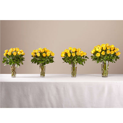 Long Stem Yellow Rose Bouquet –  Village Florist, Richmond KY